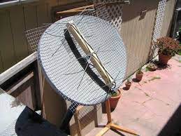 Hdtv Antenna On A Direct Tv Mount Tv Antenna Hdtv Antenna Diy Tv Antenna