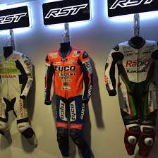 Rst X Race Leathers Training Day Honda Motorcycle Jacket