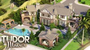 The sims 4 dine out, the sims 4 outdoor retreat, the sims 4 city living, the sims 4 get together, the sims 4 get to work, the sims 4. Tudor Manor Luxury Celebrity Mansion Full Cc List The Sims 4 Speed Build Youtube