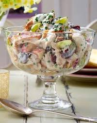 Fruchtiger Geflugelsalat Rezept Lecker Rezept Geflugelsalat Rezepte Lecker