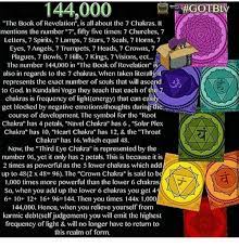 What could this number 144,000 mean? Church Energy And Memes 144 000 The Book Of Revelation Is All About The 7 Chakras It Mentions The Book Of Revelation Spirit Science Kemetic Spirituality