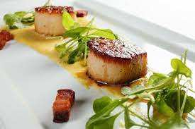 Mereday S Fine Dining Scallops Food Scallop Dishes Michelin Star Food