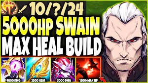Max Heal Swain Top Build BROKE THEM ~ 5000+HP, 400+AP, 4600 RIFT TRUE DMG  🔥 LoL Swain s12 Gameplay