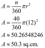 From the proportion we can easily find the final sector area formula: Area Sectors And Segments Mathbitsnotebook Geo Ccss Math