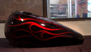 Black And Red Motorcycle Paint Jobs Candy Ghost Flames 03 Custom Motorcycle Paint Jobs Motorcycle Painting Motorcycle Paint Jobs