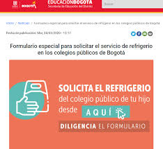 Cuenta oficial de la secretaría de educación del distrito (sed). Facebook