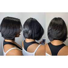 50 Best Bob Hairstyles For Black Women Pictures Layered Bob Hairstyles For Black Women Layered Bob Hairstyles Choppy Bob Hairstyles