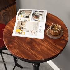 Maybe you would like to learn more about one of these? Buy Wood Round Pub Bar Bistro Height Table Dining Room Entryway Kitchen Accent Coffee Patio Table Counter Height Round Rustic Online In Indonesia B07l2dzrzp
