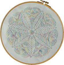 Jetzt mit bettina vom näh café entdecken. Stickmuster Und Anleitung Mandala Sternblume