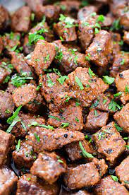 Juicy Garlic Butter Steak Bites Recipe Steak Bites Garlic Butter Steak Steak Butter