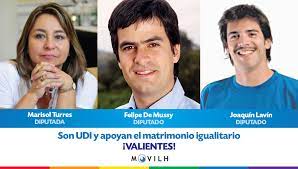 En un reportaje especial realizado por el canal 13, el diputado udi por maipú, joaquín lavín león, esposo de la alcaldesa de esa comuna kathy barriga, e hijo del jefe edilicio de las condes, joaquín lavín infante, es quien lidera y encabeza los retrasos, habiendo llegado tarde a 82%. Tres Diputados Udi Apoyan El Matrimonio Igualitario Movilh Chile