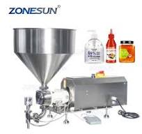 ZONESUN ZS-RPGT900 5-5000ml Rotor Lobe Pump Ketchup Filler Jam Jar Lot