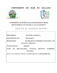 Abstract what you think is pertinent from each report and then compare with suggested abstraction Doc Practical Training Report Jackson Joachim Academia Edu