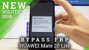 Face unlock and fingerprint unlock. Huawei Mate 20 Lite Hard Reset Bypass Screen Lock Wipe Data Youtube