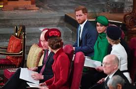 William Kate Harry And Meghan At Commonwealth Day Service 2020 Kate And Harry Prince Harry And Meghan Westminster Abbey