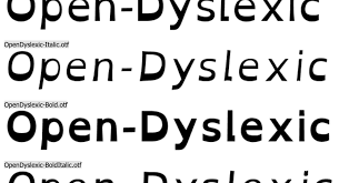 Opendyslexic is a free typeface/font designed to mitigate some of the common reading errors caused by dyslexia. Our Top 10 Dyslexia Friendly Fonts Exceptional Individuals