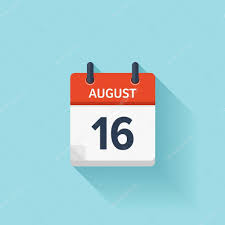 Media related to 16 august. August 16 Vector Flat Daily Calendar Icon Date And Time Day Month Holiday Premium Vector In Adobe Illustrator Ai Ai Format Encapsulated Postscript Eps Eps Format