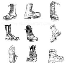 A Study In Boots Drawing Clothes Shoes Drawing Drawings