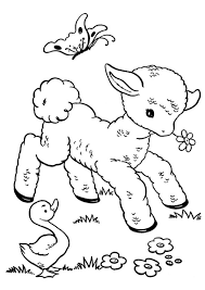 25 Funny Sheep Coloring Pages Your Toddler Will Love With Images Animal Coloring Pages Cute Coloring Pages