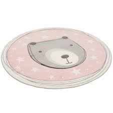 Und in der tat sind die schönsten textilien, dekoartikel, kinderbettwäsche, lampen und teppiche für mädchenzimmer oft mit einem hohen anteil in rosa gestaltet. Kinderteppich Kinder Teppich Maui Kids Pastell Rosa Bar Rund Pergamon Rund Hohe 13 Mm Online Kaufen Otto