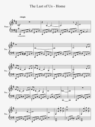 The Last Of Us One Day We Had Today Piano Sheet Music Png Image Transparent Png Free Download On Seekpng