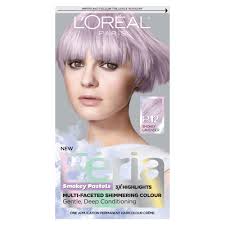L Oreal Paris Feria Smokey Pastels P12 Smokey Lavender 6 8oz Feria Hair Color Lavender Hair Dye Lavender Hair Colors