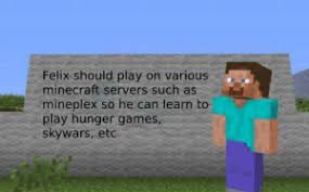 Use promocode youtube on our website and get 20% off just tap a link in the pinned comment.hello, this is essaypro not only study! Felix Should Play On Various Minecraft Servers Such As Mineplex So He Can Learn To Play Hunger Games Skywars Etc Felix Using Mods Would Be Cool The Hunger Games Meme On Me Me