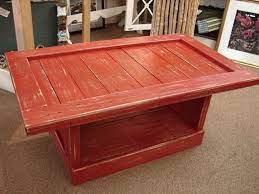 Reclaimed This End Up Primitive Red Paint Barn Harvest Coffee Table 189 Call 828 414 9700 This End Up Furniture Primitive Living Room Coffee Table