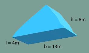Formula to find the volume of triangular prism: How To Find The Volume Of 3d Objects Video