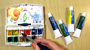 Tubes of watercolor can be used to make your own watercolor pans. Tube Vs Pan Watercolors