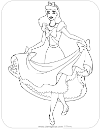 Click on a cinderella coloring pictures below for the printable cinderella page. Cinderella Coloring Pages Disneyclips Com
