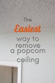 I Tried A Bunch Of Different Ways To Scrape The Popcorn Off Your Ceiling This Was The S Popcorn Ceiling Popcorn Ceiling Makeover Removing Popcorn Ceiling Easy