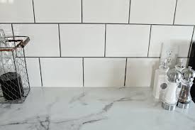 Gray laminate countertop kit with right miter and eased edge in typhoon ice quarry (830) model# 12349kt08r4952. Why We Chose Love Our Formica Countertops Elizabeth Burns Design Raleigh Nc Interior Designer
