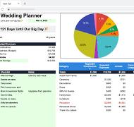 Wedding Budget And Planner Spreadsheet - Tiller