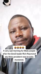Molo Community Mourns Brutal Murder of GenZ Leader
