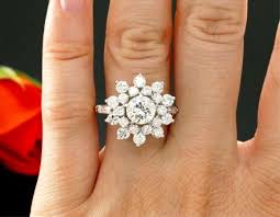Engagement Ring Trends Throughout The Decades Trending Engagement Rings Diamond Cluster Engagement Ring Pink Morganite Engagement Ring