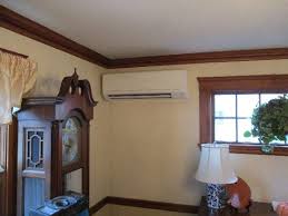 To begin, mark the center line of the new wall across the ceiling. West Roxbury Colonial Gets Mitsubishi Ductless Mini Split Ac