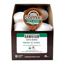 100% kona coffee beans from hawaii's kona coast. Organic 100 Kona Coffee Pods Direct Trade Fresh Roasted Coffee