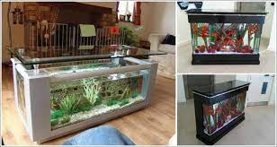 This piece of furniture also serves a dual purpose as a coffee table. Fish Tank Table Uk Fish Tank Table Fish Tank Coffee Table Diy Aquarium