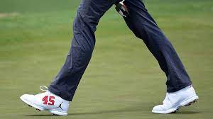 He has won four tour events, most notably the 2011 pga championship. Keegan Bradley Sports Jordan 45 Shoes At The Masters