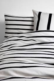 Black And White Striped Duvet Cover King Guest Picks A Hot Streak Of Black And White Stripes Black And White Decor Striped Bedding White Duvet Covers
