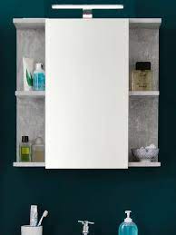 4.7 (19) jokey spiegelschrank ampado led 60 cm x 66 cm x 21 cm weiß. Bad Spiegelschrank Grau Stone Design Grau 60 Kaufland De