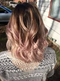 Rose Pink Ombre Pastel Pink Dusty Rose Loose Curls Beachy Hair Hair Pink Hair Hair Styles