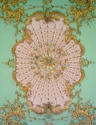 zoom photo rococo art ceiling detail art