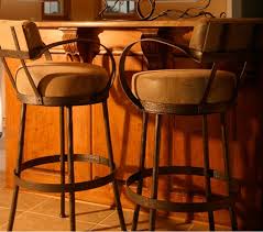 Due to the pandemic i obviously couldn't. Rustic Bar Stool With Back Iron Bar Stool With Arms