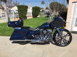 2012 Custom Fltrx Road Glide 23 Wheel Big Blue Pearl Stage 4 Kit Screamin Eagle Cvo Bagger Baggers Custom Baggers Custom Street Glide Road Glide