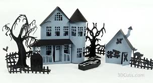 Download Halloween Prep Haunted Ledge Village 3dcuts Com