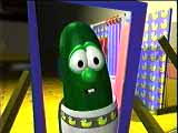 It is also part of the veggietales book bob and larry's abc's. The Hairbrush Song