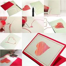The holiday will never come to the house where it is not expected and where it is not prepared. How To Diy Embroidered Heart Greeting Card