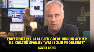 2 days ago · eddy demarez, de un canal público de televisión, dijo cuando no era consciente de estar en antena que una de las olímpicas era un hombre y que solo había una hetero Eddy Demarez Laat Geen Goede Indruk Achter Na Kroatie Spanje Wat Is Zijn Probleem Voetbalflitsen Be Het Leukste En Opvallendste Voetbalnieuws